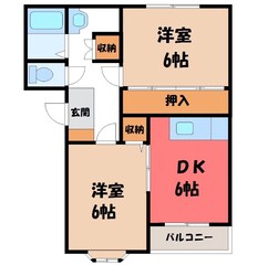 浪漫倶楽部 Ｉの物件間取画像